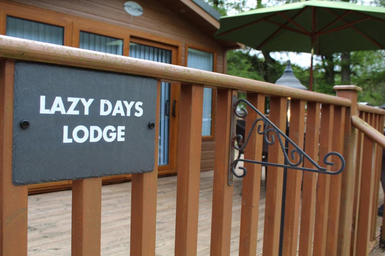 Lazy Days Lodge Glendevon Zewnętrze zdjęcie